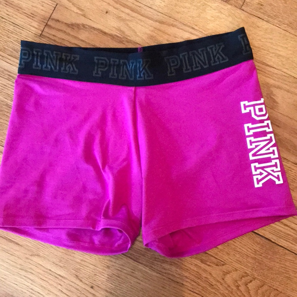 Still available! - “PINK” spandex shorts